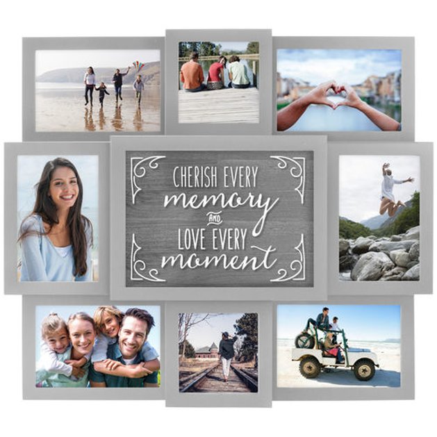 M 8372-08 Cherish Every Memory Gray 8 Op. 4x6/4x4