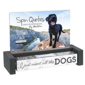 3503-46 Dog Spin Quote 4x6 Pet