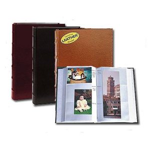 CLB-346 Leather Photo Album (Black)