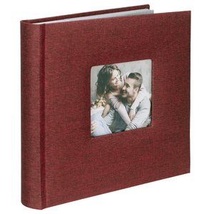 7134-26 Cranberry Fabric Album 4x6 2-UP