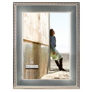 5294-57 Beaded Metals Matte Silver 5x7