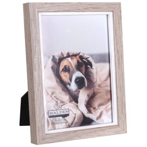 1184-57 2-Tone Taupe With White Inner 5x7