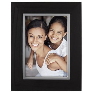 2382-57 Skylar Black with Metal Trim 5x7
