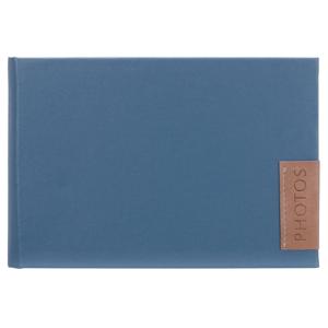 7161-08M 1 Up 4x6 Blue Tag Brag Album