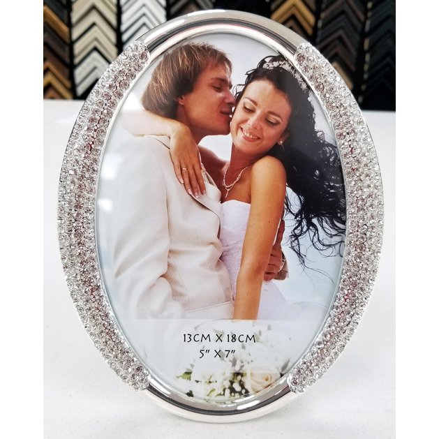 S SE338 Oval 5x7 Silver
