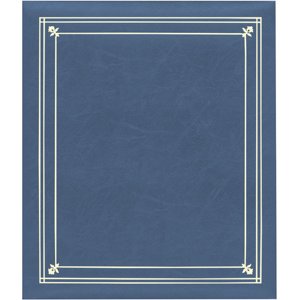 16-Pocket Refillable Photo Album 5x7/8x10 #PS-5781 (Bay Blue)