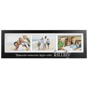 4372-346 Treasured Memories Begin With Family 3 Op. 4x6