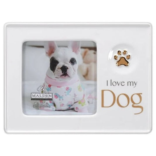 M 5016-44 Ceramic Dog Frame