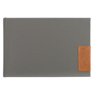 7160-08M 1 Up 4x6 Gray Tag Brag Album