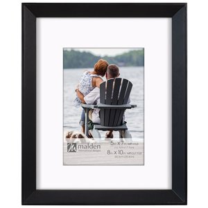 2407-57 Black Wedge w/Mat 5X7/8X10