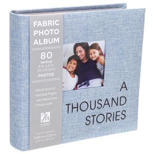 7141-16 Thousand Stories Blue 4x6 Album 1-UP