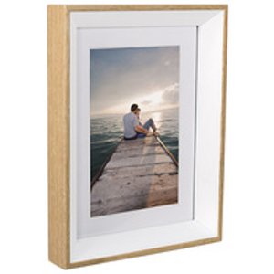2384-57 Beveled Edge White 5x7/6x8