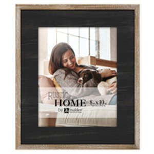 2418-80 Rustic Home Black 8x10