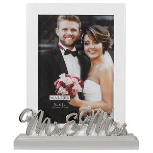 3532-57 Mr & Mrs Platform 5x7 Wedding