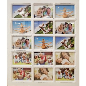 Gallery Frame Wood White 26x31 15 Op. 4x6
