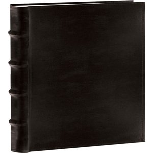 CLB-246 200 Photo Bonded Leather Album (Black)