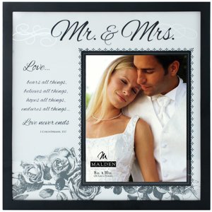 4677-80 Mr. & Mrs. 8x10 - Overall Size 16x16 love