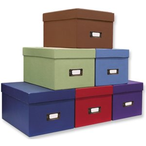Solid Color Photo Boxes