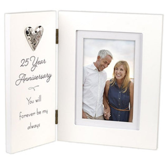 M 3497-46 25 Year Anniversary Bi-Fold Frame
