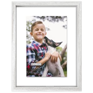 2441-57 5x7/7x9 Distressed White Deep Float