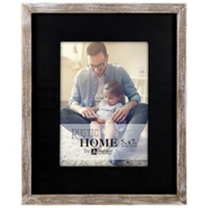 2418-57 Rustic Home Black 5x7