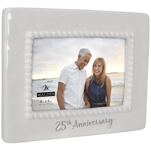 5022 25th Anniversary Ceramic 4x6