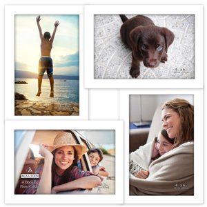 8305-446 Collage Square White 4x6