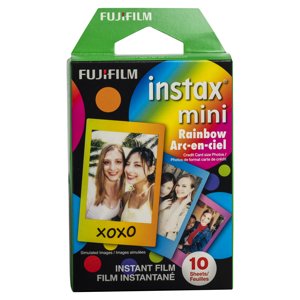 Instax Mini Instant Film - Rainbow - 10 Sheets