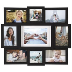 2132-90 Array Collage Black 9 Op 4x4/4x6/5x7