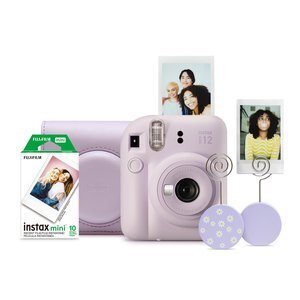 Instax Mini 12 Instant Film Camera - Gift Set - Lilac Purple ()
