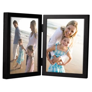 6416-57DV Concepts Black 5x7 Double Vertical Hinged