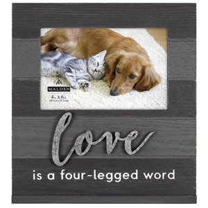 40061-46 Love is A 4-Legged Word 4x6 Pet