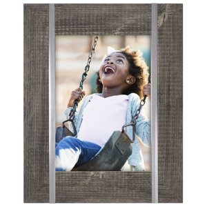 2395-80 Distressed Gray with Metal 8x10