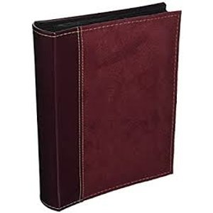 SU-246 Faux Suede Fabric Album (Holds 208 photos)  (Brown)