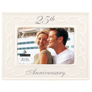 3050-46 Ceramic 25th Anniversary 4x6