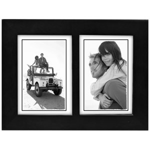 673-35SD Linear Black 3x5 Split Double
