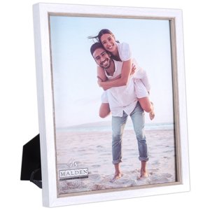 1185-57 2-Tone White With Taupe Inner 5x7