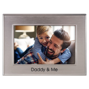 5449-46 Daddy & Me 4x6 Silver