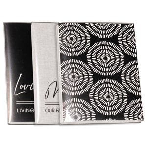 7150-18M Black and Gray Brag Book 4x6