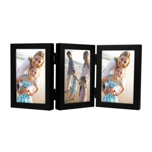 6416-46TV Concepts Black 4x6 Triple Vertical Hinged
