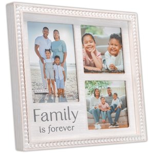 3671-30 Family Square Beaded White 4x6/4x4