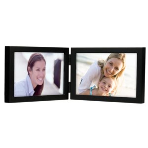 6416-57DH Concepts Black 5x7 Double Horizontal Hinged