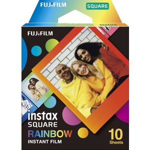 Instax Square Film Rainbow - 10 Sheets